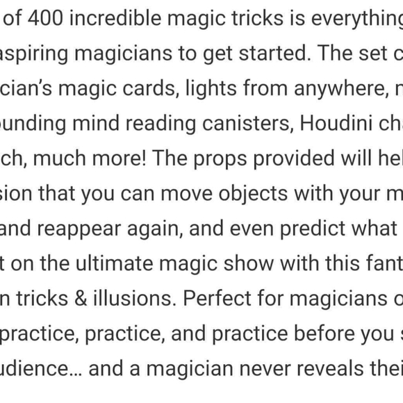 NEW Marvin's Magic Ultimate 400 Tricks & Illusions Set. - Picture 5 of 8